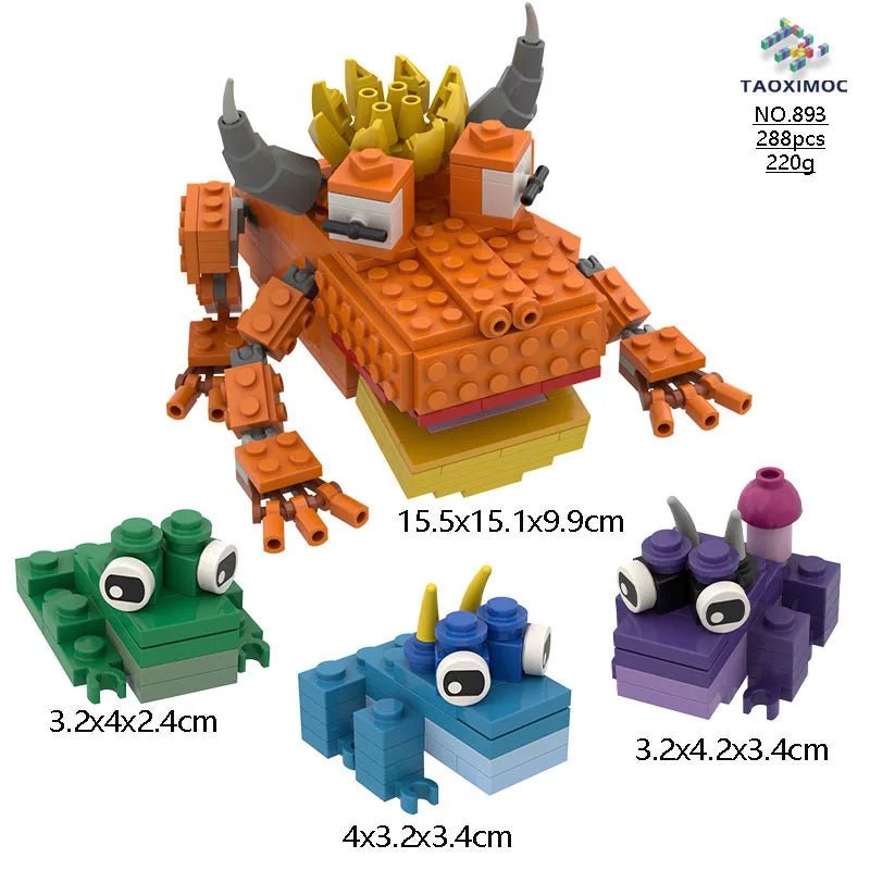 99 Nights in the Forest Building Blocks Set - Jelly And Ducky - Lego
