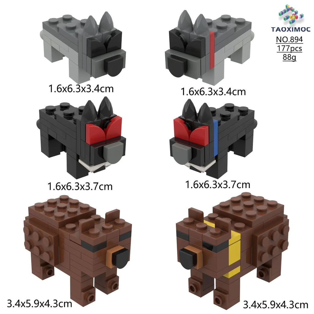 99 Nights in the Forest Building Blocks Set - Jelly And Ducky - Lego