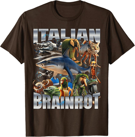 Italian Brainrot Animal T-Shirt – Unisex - Jelly And Ducky - 