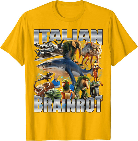 Italian Brainrot Animal T-Shirt – Unisex - Jelly And Ducky - 