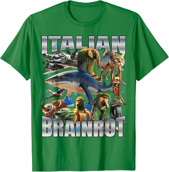 Italian Brainrot Animal T-Shirt – Unisex - Jelly And Ducky - 