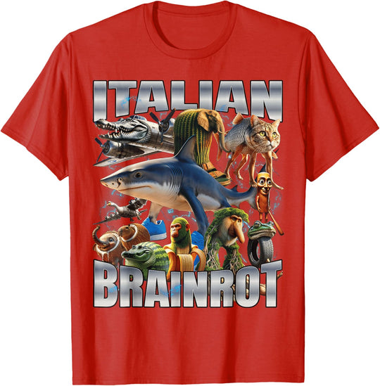 Italian Brainrot Animal T-Shirt – Unisex - Jelly And Ducky - 