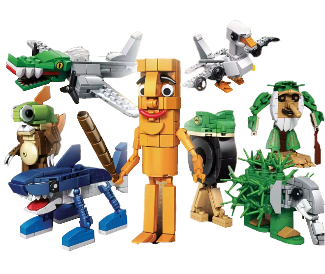 Italian Brainrot Building Blocks Set – Mini Figures - Jelly And Ducky - 