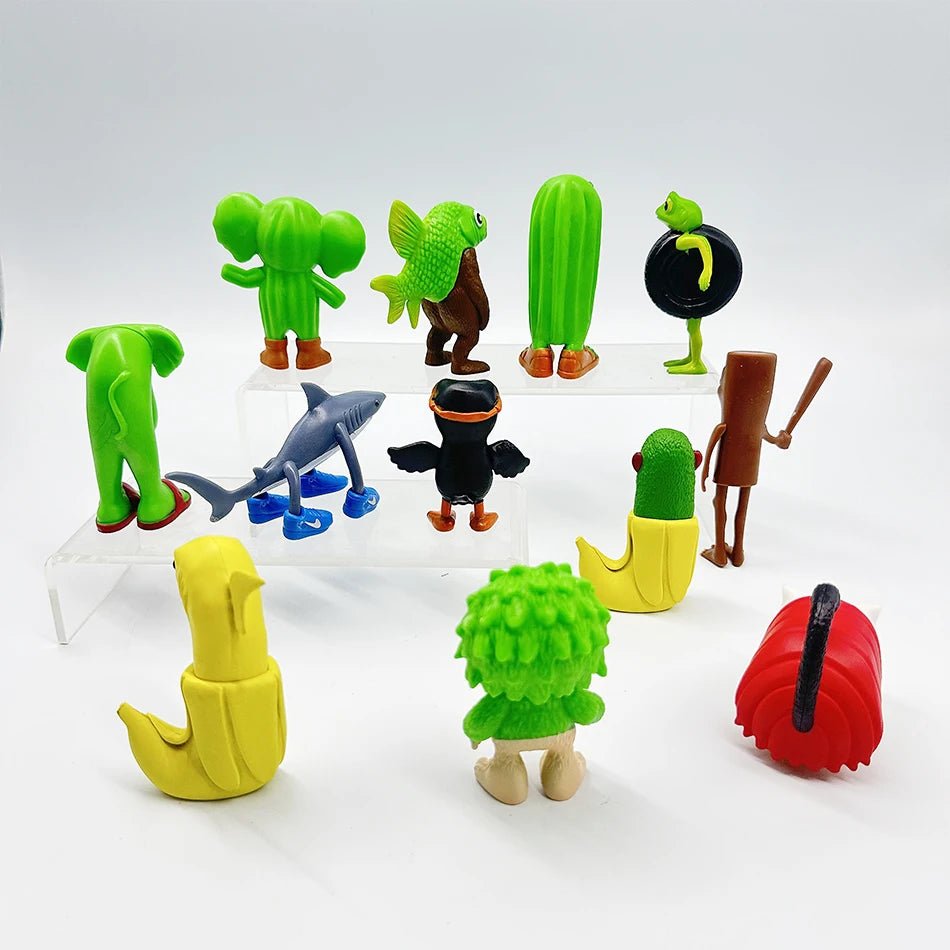 Italian Brainrot Collectible Figure Set – Tung Sahur & Tralalelo - Jelly And Ducky - 