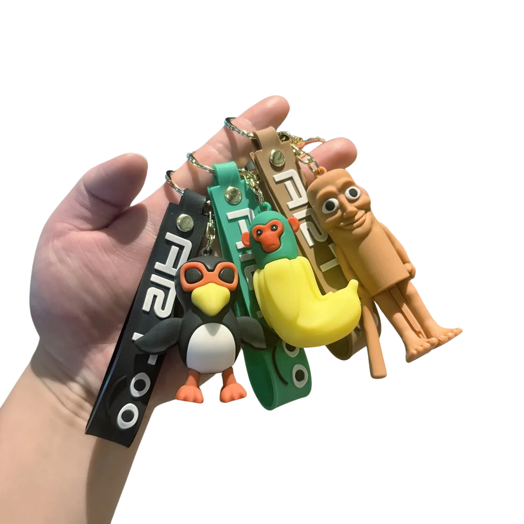 Italian Brainrot Keychains - Jelly And Ducky - 