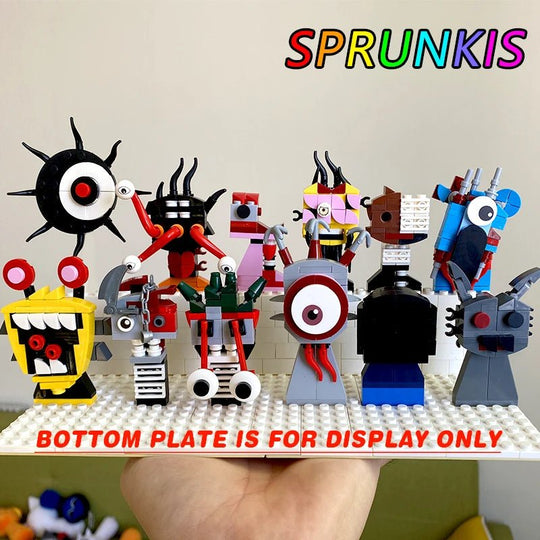 Sprunki Building Blocks Set – Phases 1–5 - Jelly And Ducky - 