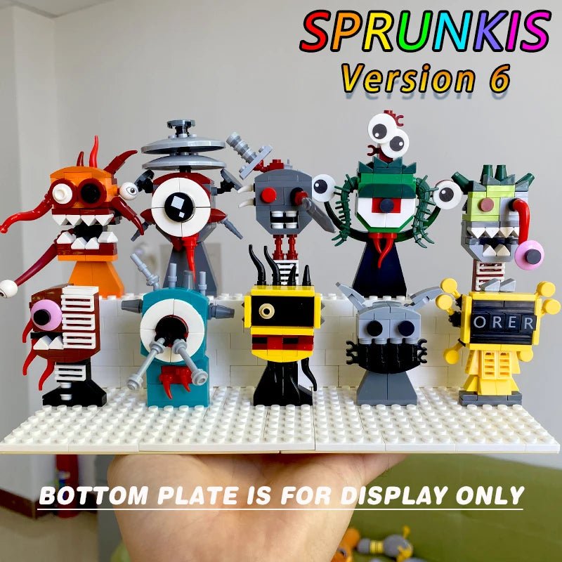 Sprunki Building Blocks Set – Phases 1–5 - Jelly And Ducky - 