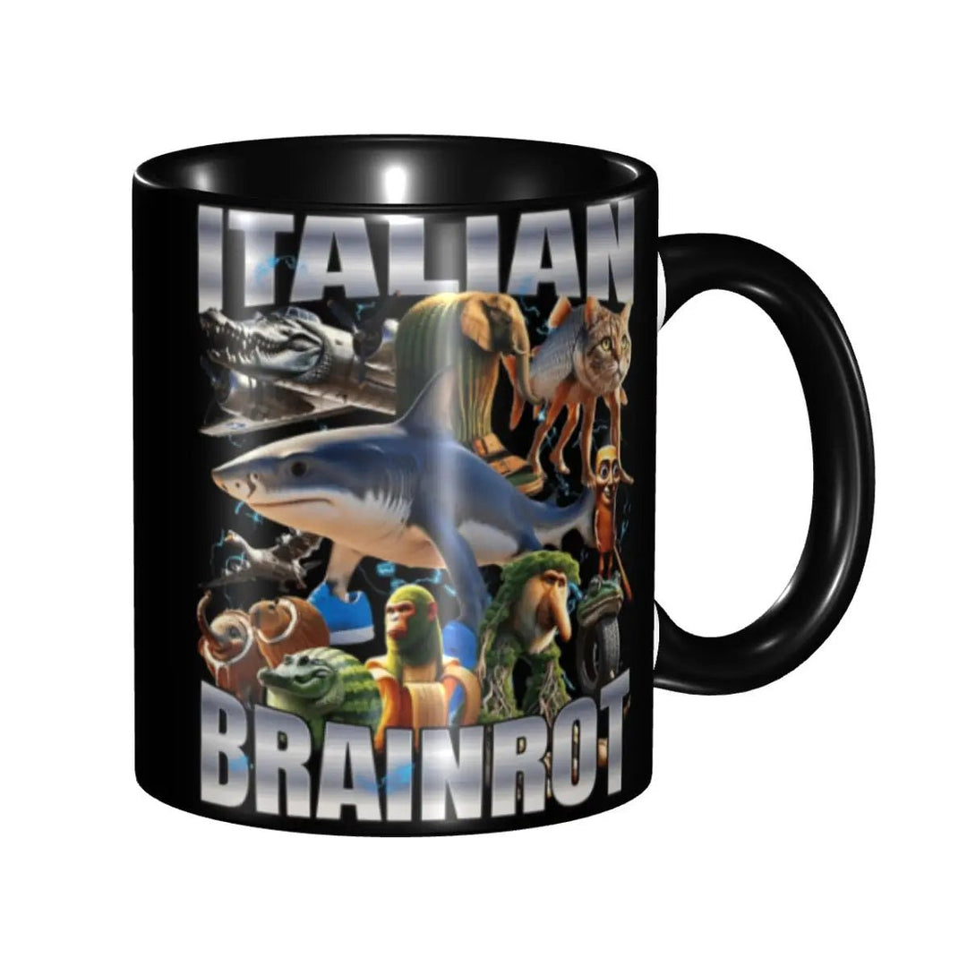 Tung Tung Tung Sahur Ceramic Mug – Ramadan Meme Design - Jelly And Ducky - 