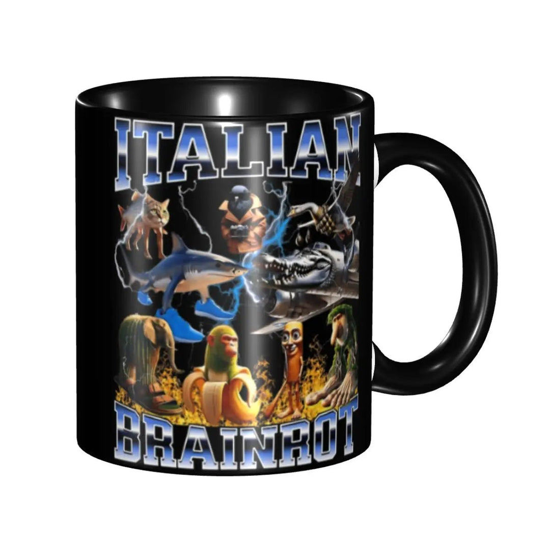 Tung Tung Tung Sahur Ceramic Mug – Ramadan Meme Design - Jelly And Ducky - 