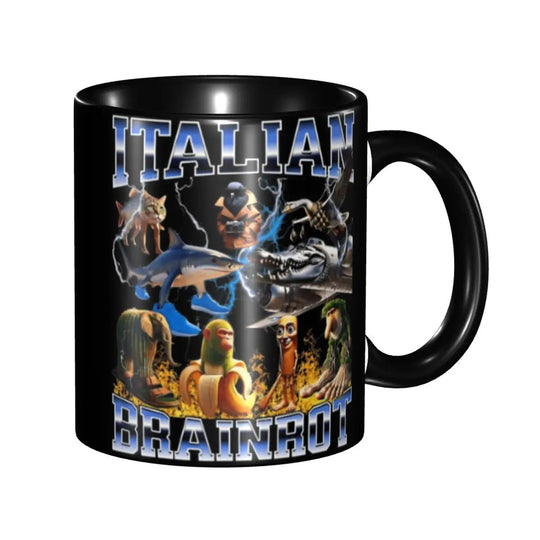 Tung Tung Tung Sahur Ceramic Mug – Ramadan Meme Design - Jelly And Ducky - 