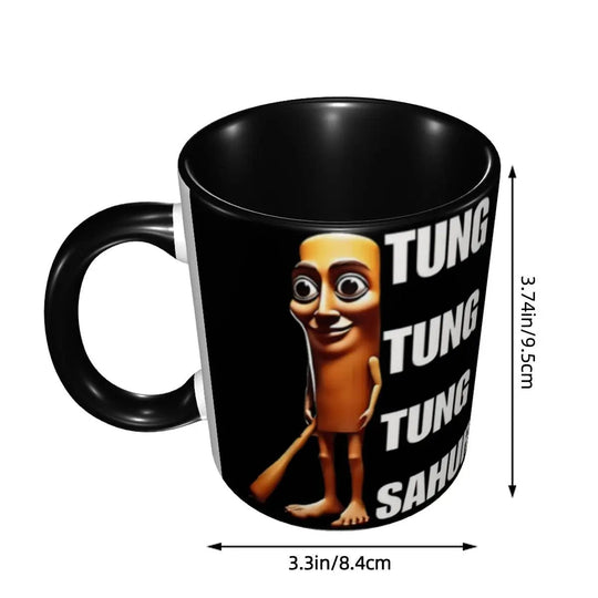 Tung Tung Tung Sahur Ceramic Mug – Ramadan Meme Design - Jelly And Ducky - 